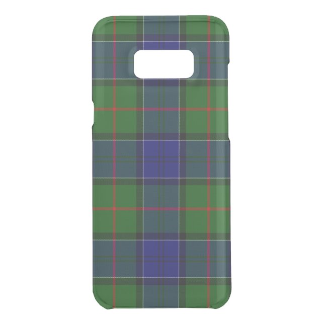 Colquhoun tartan blue green plaid uncommon samsung galaxy case (Back)