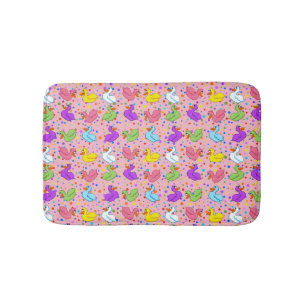 Colroful Ducks Bath Mat