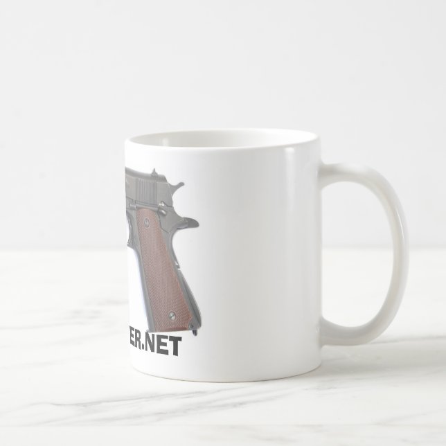 Colt 1911 coffee mug