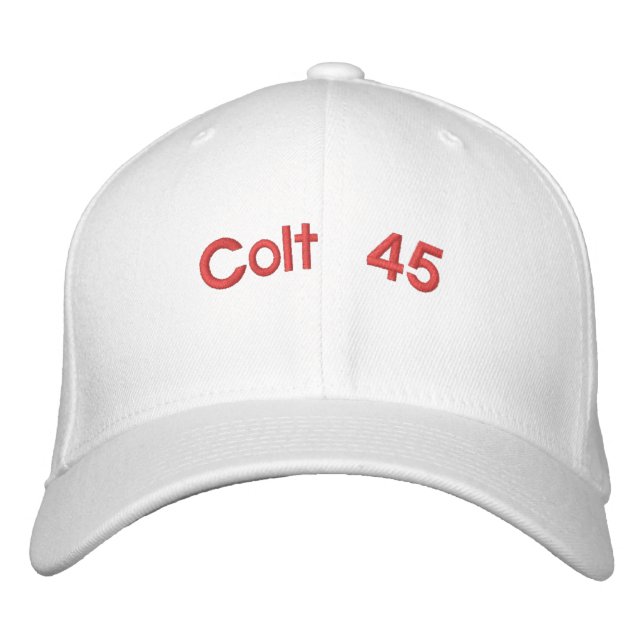 Colt 45 embroidered baseball cap (Front)