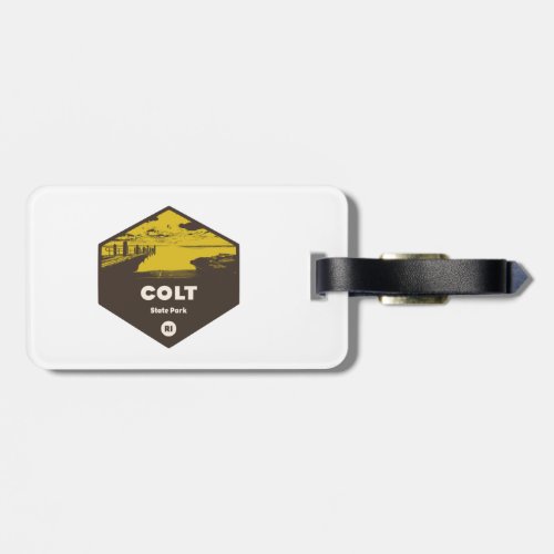 Colt State Park Rhode Island Luggage Tag