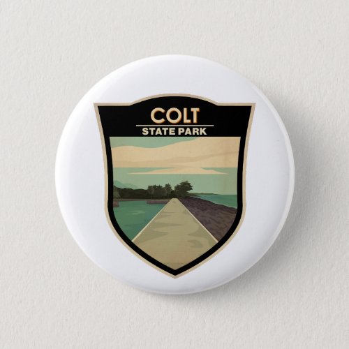 Colt State Park Rhode Island Vintage Button