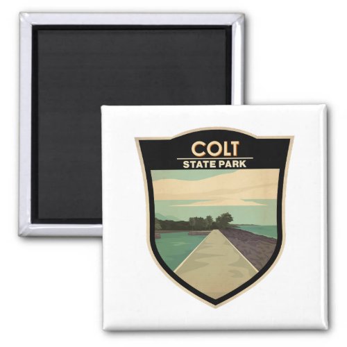 Colt State Park Rhode Island Vintage Magnet