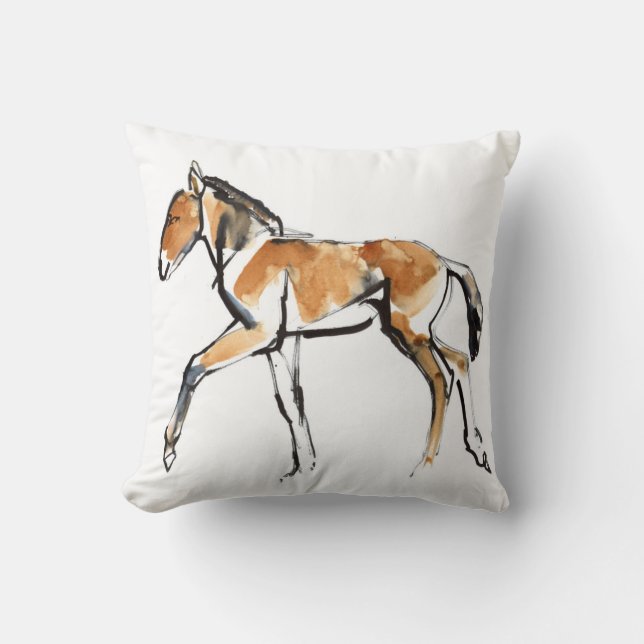 Colt Throw Pillow (Front)