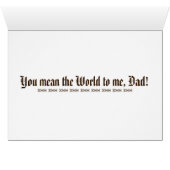 Colton's 1847 Antique Map Father's Day Card (Inside Horizontal (Bottom))