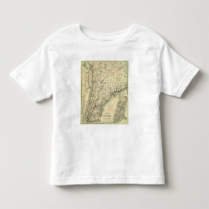 Colton's Driving and Wheeling Map of the US 2 Toddler T-shirt