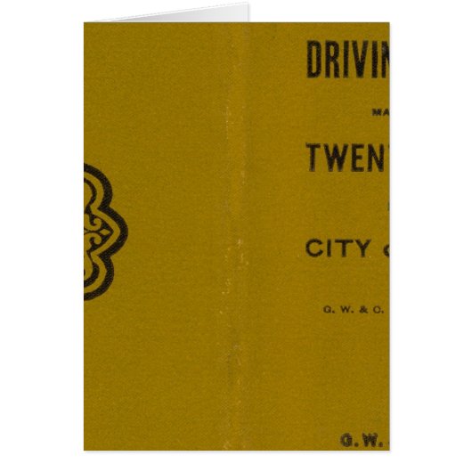 Colton's Driving and Wheeling Map of the US 3 Cards (Front)