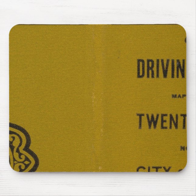 Colton's Driving and Wheeling Map of the US 3 Mouse Pad (Front)