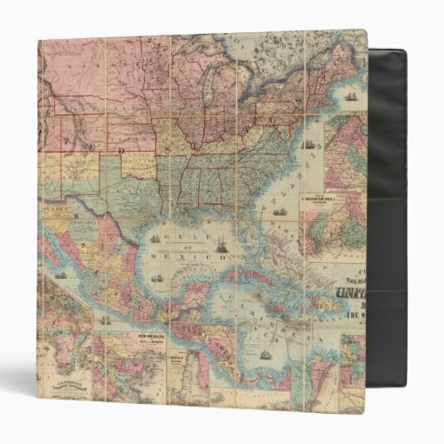 Coltons Railroad And Military Map Binder