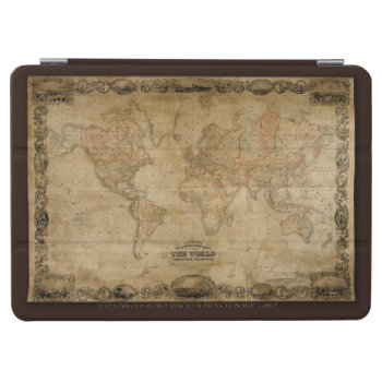 Coltons Vintage Old World Map Ipad Air Cover by WeveGotYouCovered at Zazzle