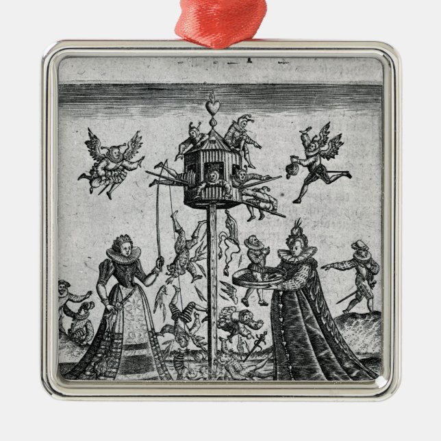 Columbarium puellarum metal ornament (Front)