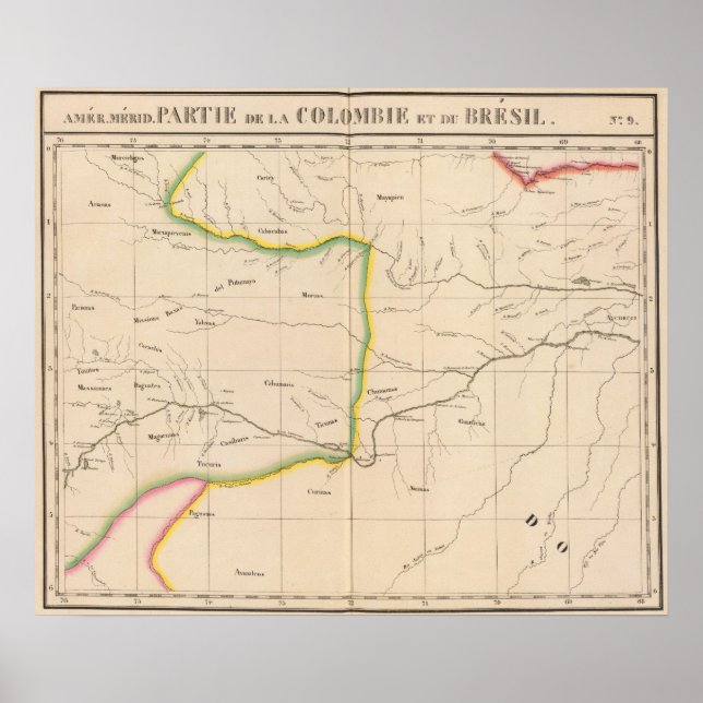 Columbia, Brazil Poster (Front)