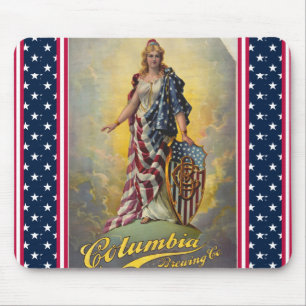 Columbia Brewing Co. Poster Mouse Pad