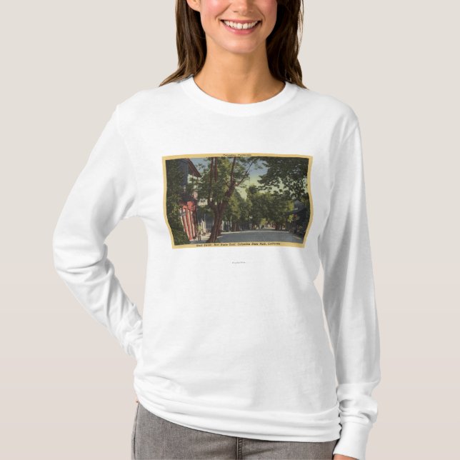 Columbia, California - Street Scene T-Shirt (Front)