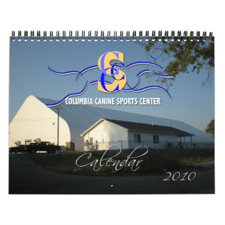 Columbia Canine Sports Generic 2010 Dog Calendar