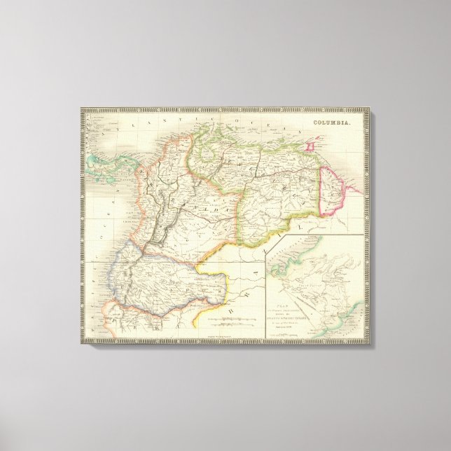 Columbia Canvas Print (Front)