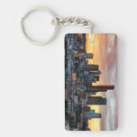 Columbia Center And Downtown Seattle, Seattle Keychain at Zazzle