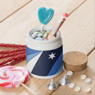 Columbia City Flag Candy Jar