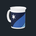Columbia City Flag Pitcher<br><div class="desc">Add a touch of Columbia, South Carolina pride to your serveware with our exclusive pitcher featuring the flag of Columbia, SC! Crafted with meticulous attention to detail, this pitcher is more than just a functional kitchen item; it’s a celebration of Columbia’s heritage and civic pride. The vibrant design prominently displays...</div>