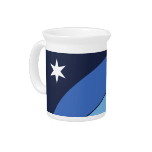 Columbia City Flag Pitcher
