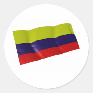 columbia classic round sticker
