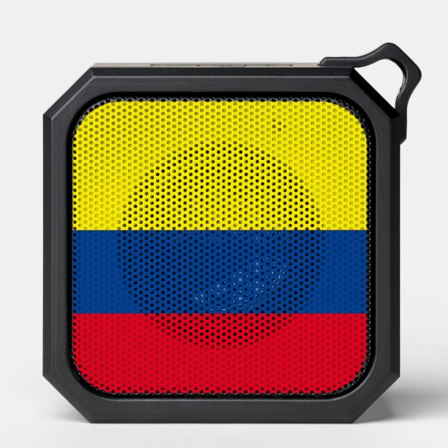 Columbia Columbian Flag Bluetooth Speaker (Front)