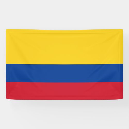 Columbia flag Banner