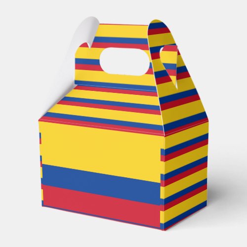 Columbia flag Favor Box