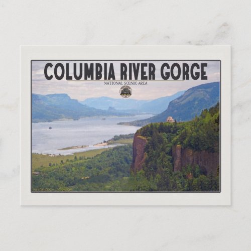 Columbia Gorge _ Crown Pointjpg Postcard