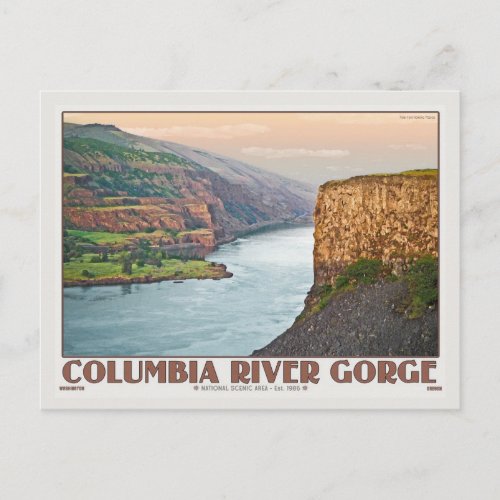 Columbia Gorge _ Rowena Plateau Wjpg Postcard