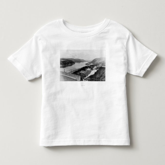 Columbia Gorge View from Vista House Photograph Toddler T-shirt (Front)