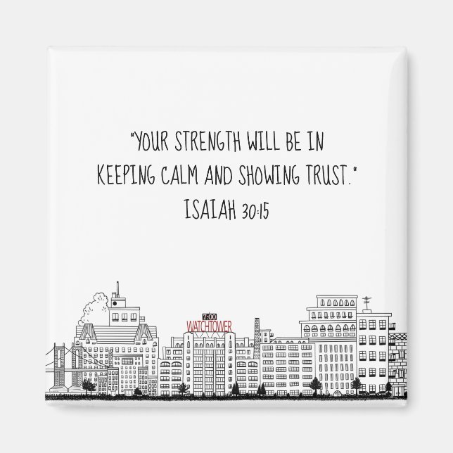 Columbia Heights Nostalgic Magnet (Front)