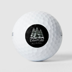 Columbia Inn Pine Tree Vermont A White Christmas Golf Balls