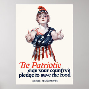 Columbia Invites You To Save Food Poster