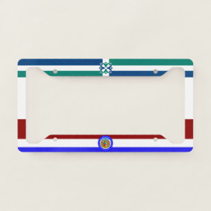 Columbia (Missouri) city flag License Plate Frame