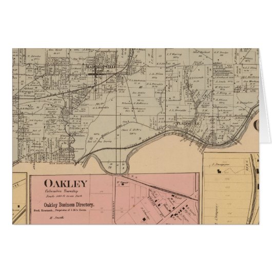 Columbia, Ohio Cards (Front Horizontal)