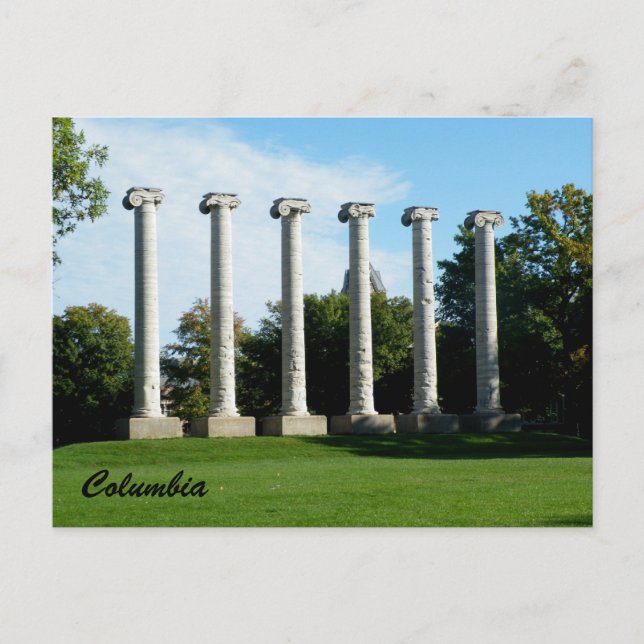 Columbia Postcard (Front)