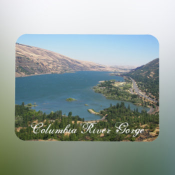 Columbia River Gorge Landscape Magnet by northwestphotos at Zazzle