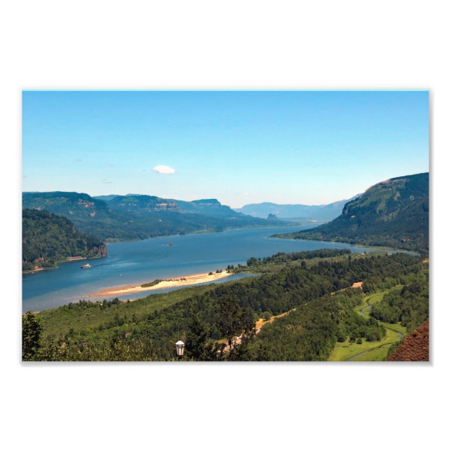 Columbia River Gorge Oregon  Photo Print (Front)