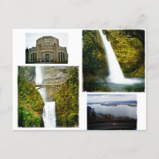 Columbia river gorge postcard oregon