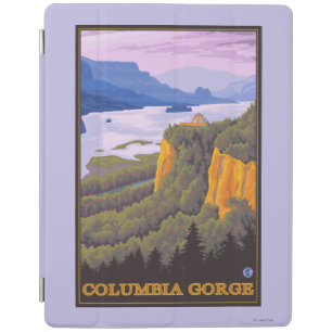 Columbia River Gorge Scene with Crown Point iPad Smart Cover