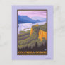 Columbia River Gorge Scene with Crown Point Postcard