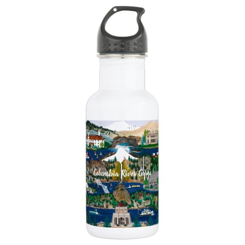 Columbia River Gorge Stainless Steel Water Bottle