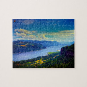 Columbia River Oregon. Jigsaw Puzzle