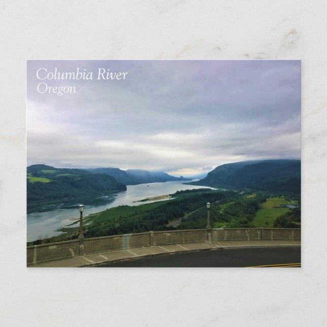 Columbia River, Oregon Postcard (Front)