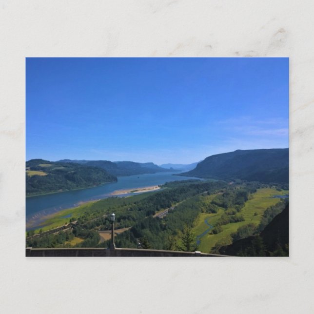 Columbia River, Oregon Postcard (Front)