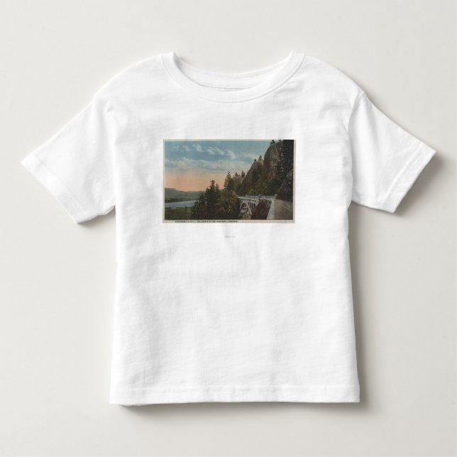 Columbia River, Oregon Toddler T-shirt (Front)