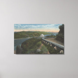 Columbia River, Oregon - Vista House Canvas Print