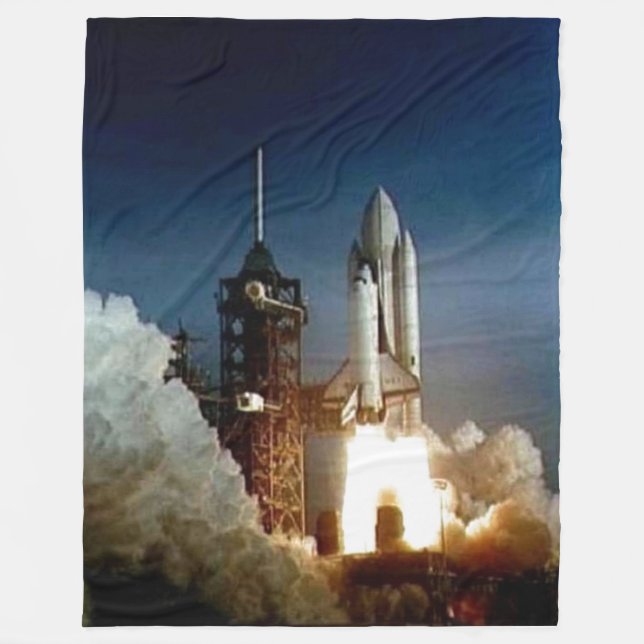 COLUMBIA SHUTTLE Fleece Blanket (Front)
