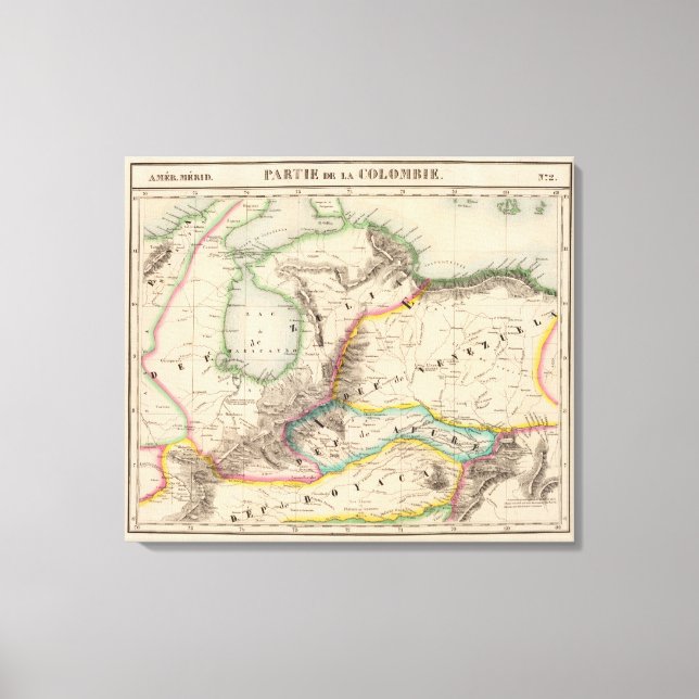 Columbia, South America 2 Canvas Print (Front)